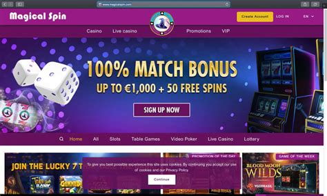 magicalspin affiliates  Magical Spin Casino updated welcome offer; Planned Maintenance Notification – January 2nd / 3rd (PRESS RELEASE) — MYSHARE PARTNERS BECOMES GPWA GOLD SPONSOR; SIGMA 2021 – MyAffiliates is nominated for two Awards and they need our support! Sigma 15-19 NOV 21 MFCC, MALTA Magical Spin Welcome Offer – 100% up to €/$3000 + 50 FS